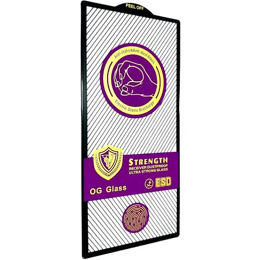Защитное стекло DK для Samsung Galaxy S24 Ultra S928 Ultra Strong V Strength ESD Full Glue black