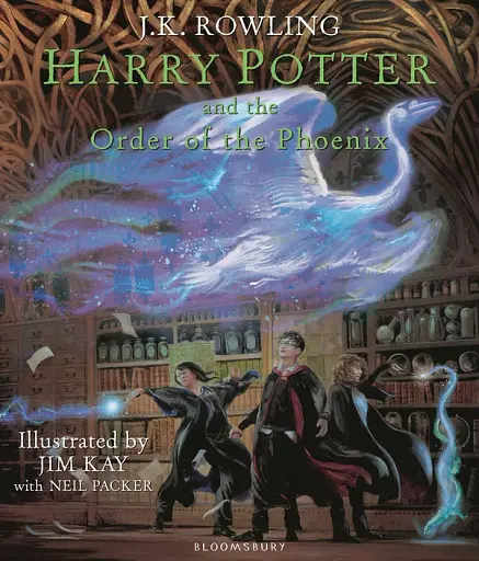Harry Potter 5 Order of the Phoenix Illustrated Edition