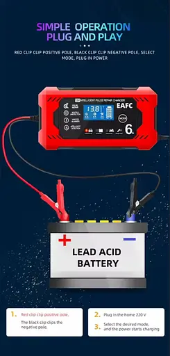 Автомобильное зарядное устройство 6А 12V - фото 7
