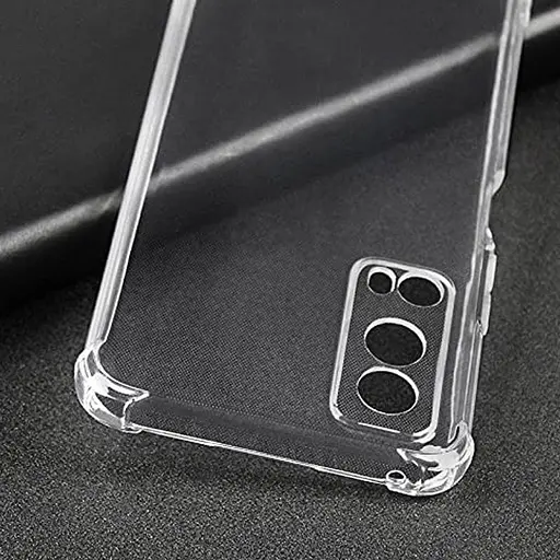 TPU чехол Getman Ease logo усиленные углы Full Camera для Vivo iQOO Z3 Бесцветный прозрачный - фото 3