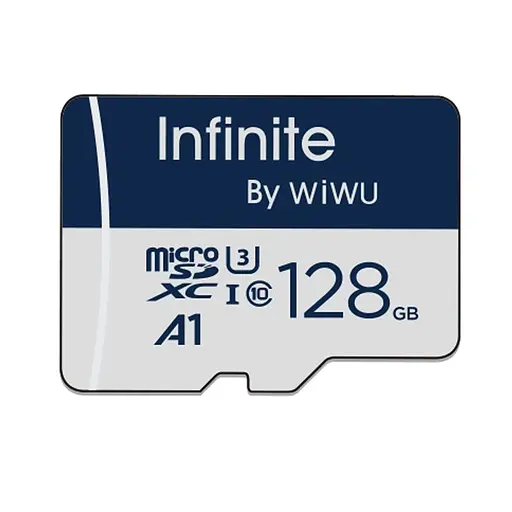 Карта памяти Wiwu Wi-FC004 Infinite Series (U3, C10) microSDXC Class 10, 128GB без адаптера Blue