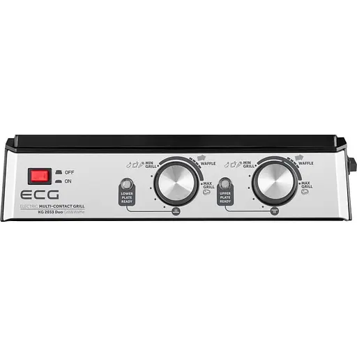 Гриль настільний ECG KG 2033 Duo Grill & Waffle - фото 5