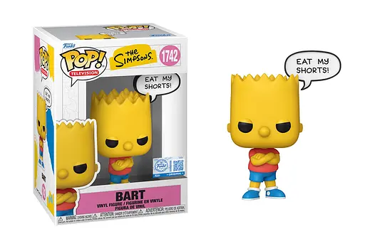 Фігурка Funko Pop Сімпсони Барт The Simpsons Bart 10 см FP S B 1742