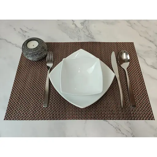 Килимок для сервірування Versailles VS-PM3045-27 Симфонія шоколад 45 х 30 см 10 шт. (136345) - фото 2