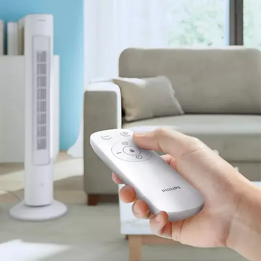 Вентилятор Philips колонный 110 см белый 40 Вт (CX5535/00) - фото 6