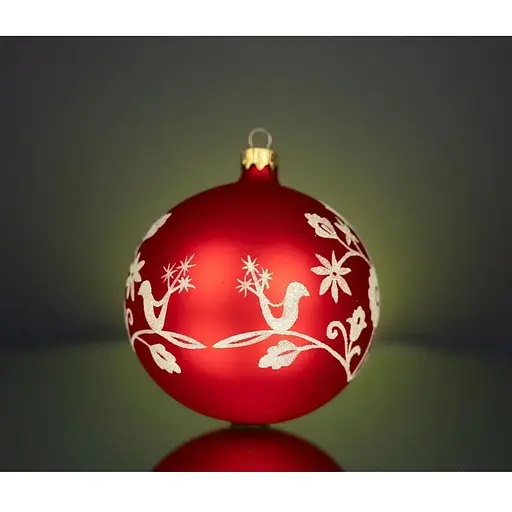 Набір ялинкових прикрас Різдвяні історії Код нації: Херсонщина 3 кулі скло (4820001107104) - фото 3