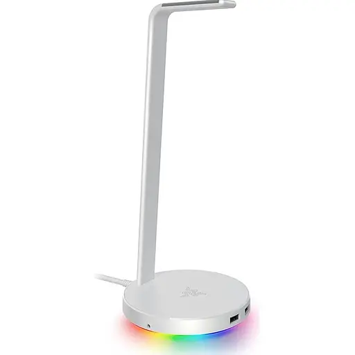 Подставка для наушников Razer Base Station V2 Chroma Mercury (RC21-01510300-R3M1) [134743]