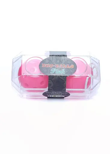 Вагінальні кульки Duo-Balls Pink, 21 см, рожевий - фото 5