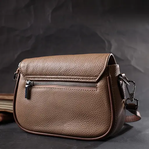 Кожаная сумка женская Vintage 21.5х15х6 см sum0024771 - фото 9