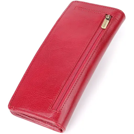 Стильный женский кошелек из натуральной глянцевой кожи Tony Perotti 18.5х8х1.5 см acs0032271 - фото 2