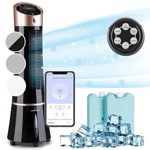 Охолоджувач повітря Klarstein Skyscraper Ice Smart 4-в-1 Бронза (10040208) - фото 2