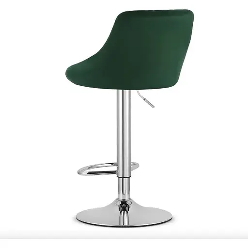 Барний стілець Leobert Kast з спинкою зелений - фото 5