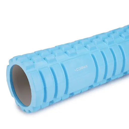 Масажний ролик Cornix EVA 45 x 14 см (валик, роллер) XR-0044 Sky Blue - фото 2