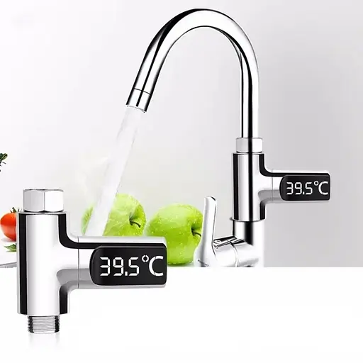 Датчик температуры воды Zeast LS-01 насадка на кран с дисплеем LCD - фото 4