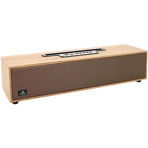 Колонка Kisonli G11 Bluetooth 5.0, 2х5W, 1200mAh, ≥90dB, USB/TF/BT/FM/AUX, DC: 5V, Wooden, BOX, Q20 - фото 1