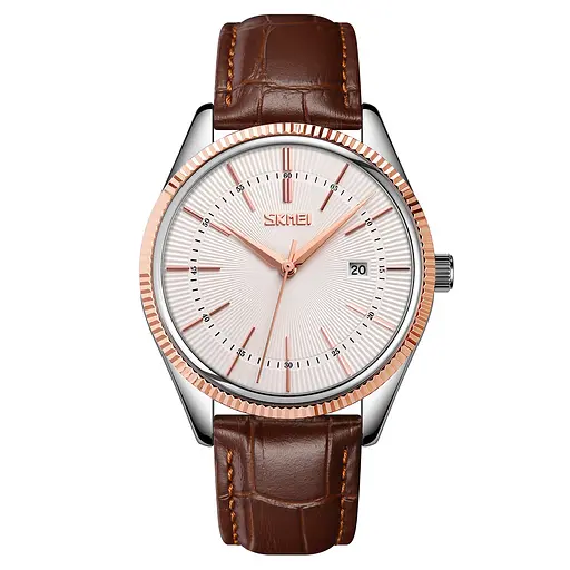 Наручний годинник чоловічий 9298TRGSI Rose-Gold Silver Skmei acs0029783 - фото 1