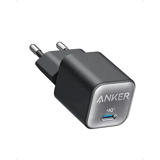 Зарядний адаптер блок живлення Anker PowerPort 511 Nano 3 30 W (USB-C) A2147 сірий - фото 2