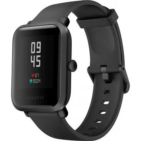 Розумний годинник Amazfit Bip S Carbon чорний - фото 1