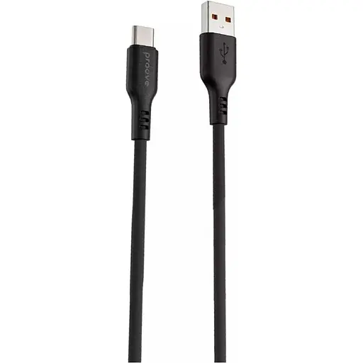 Кабель Proove Rebirth USB-A to USB-C 2.4A 1m Black (CCRE60001201) [130359]