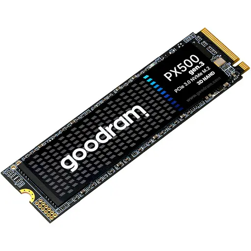 Твердотельный SSD-накопитель 256 ГБ, Goodram PX500 (Gen.3), PCI-E 3.0 x4, M.2 2280, 3D TLC, 3200/1300 МБ/с (SSDPR-PX500-256-80-G3) - фото 2