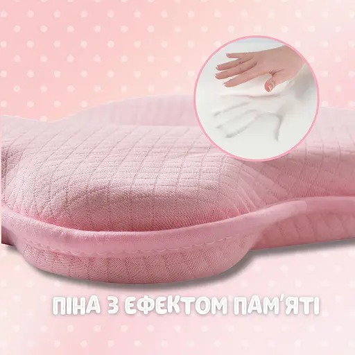 Подушка детская Papaella BabyComfort ортопедическая с эффектом памяти 27x22x3 см (8-35862*001) - фото 3