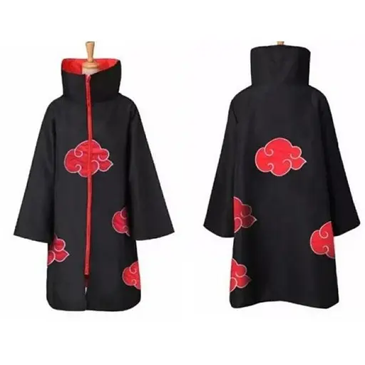 Плащ Акацукі Хмара без капюшона Аніме Наруто Naruto Akatsuki NA 22.050 - фото 1