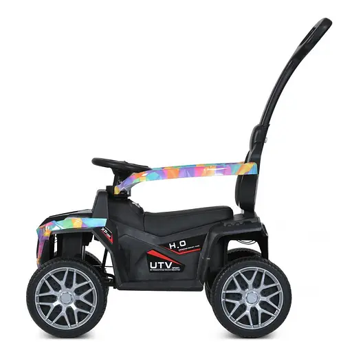 Дитяча каталка-толокар Bambi Racer M 5731EL-12 із батьківською ручкою та музикою - фото 3