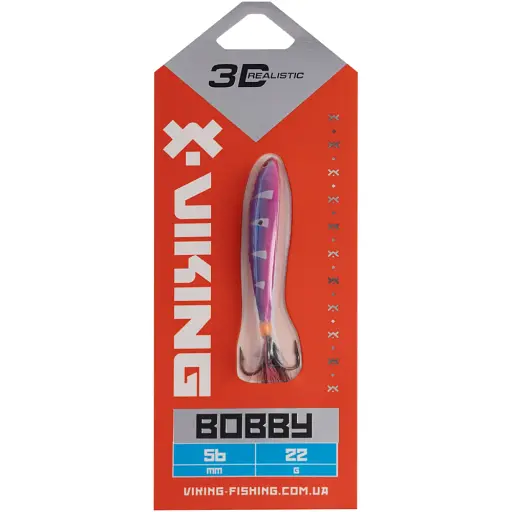 Бокоплав Viking Fishing Bobby 56mm 22.0g #09 Strange Perch - фото 2