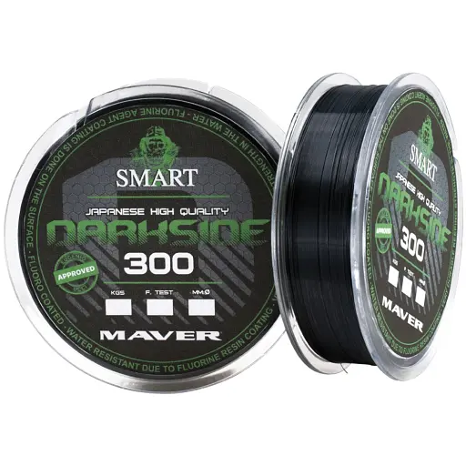 Волосінь Smart Monofilo Darkside 300 м (black) 0.25 мм 20 lb/9.8 кг
