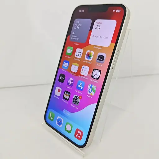 Смартфон Apple iPhone 13 128Gb Starlight A2633 (MLPG3ZD/A) (M5P6PXMKJK) Б/В - фото 2