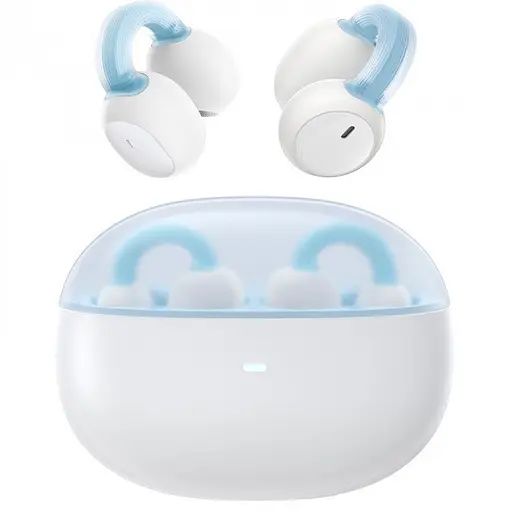 Навушники бездротові Baseus AirGo 1 Ring Open-Ear TWS Earbuds білі A00069201223-00 - фото 4