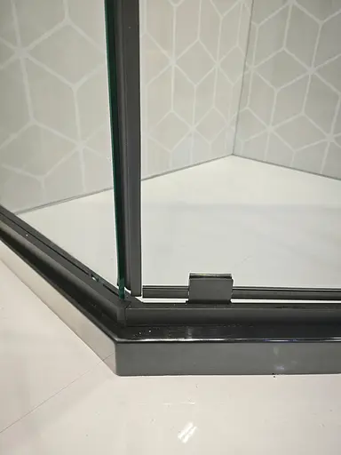 Душевая кабина без поддона Koer SR SC06-90x90x200-TR-07 прозрачное стекло Easy Clean 8 мм, графит KR5366, Универсальная, прозрачная, графит - фото 9