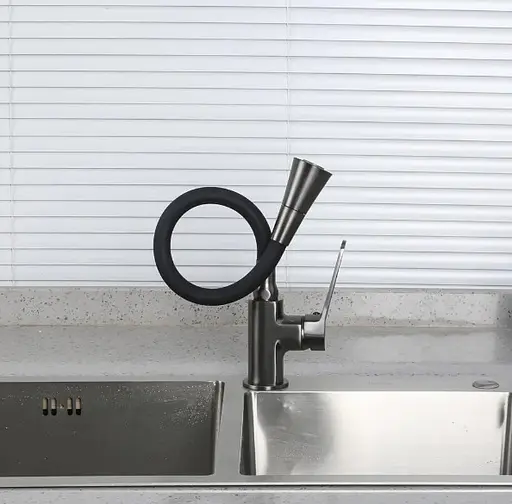 Смеситель для кухни Frap с гибким изливом F4462-9 - фото 5