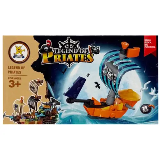 Конструктор дитячий "Legend of Priates" SM194B-12, 39 деталей