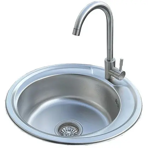 Комплект мийка + змішувач Romzha Sorin Textura (A) - фото 1