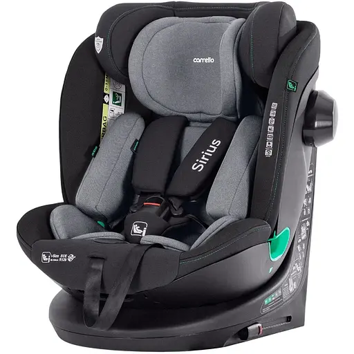 Автокрісло Carrello Sirius CRL-8808 Sky Grey з поворотом