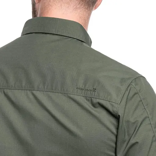 Рубашкa Pentagon Plato Tactical shirt short M Ranger Green - фото 5