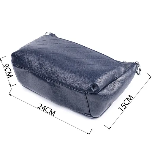 Женская сумка Vintage для на три отделения из натуральной кожи 24х15х9 см sum0027019 - фото 3