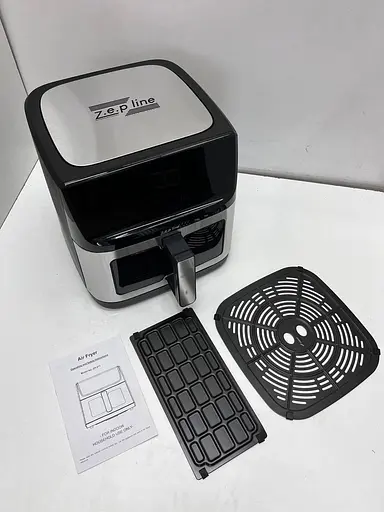 Аерофритюрниця безмасляна Zepline ZP-211 на 14л електрична з механічним керуванням 4000Вт - фото 5