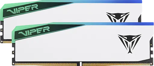 Оперативная память Patriot 32GB (2x16GB) DDR5 7000MHz Viper Elite 5 RGB (PVER532G70C38KW) - фото 1
