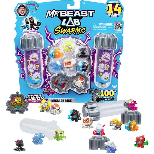 Ігровий набір MrBeast Lab Лабораторія в пробірці Swarms 14, вид 1 (124300)