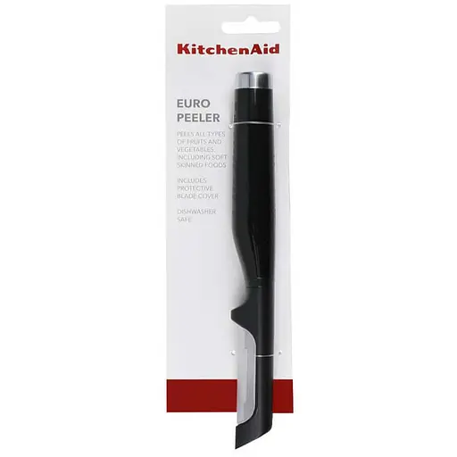 Овощечистка вертикальная KitchenAid Classic 22 см черная (00000026702) - фото 3