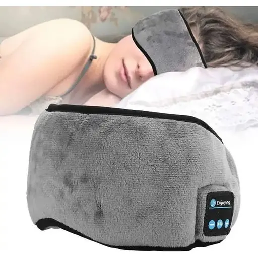 Маска для сну та подорожей з Bluetooth гарнітурою та USB зарядкою - фото 6