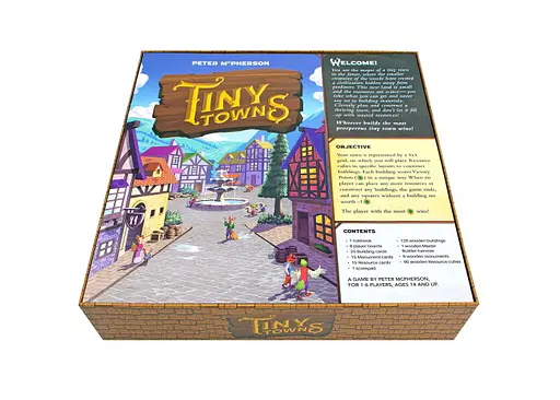 Органайзер Tower Rex Крихітні Містечка + доповнення Tiny Towns + Expansions (2220) - фото 2