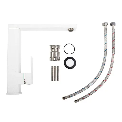 Змішувач для кухні Platinum 30 FHP (8569S) білий - фото 2