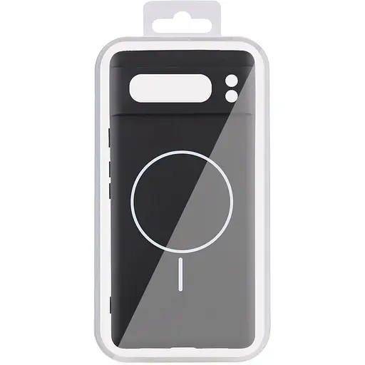 Чохол Silicone Cover Lakshmi Full Camera (AA) with MagFit для Google Pixel 8 Pro Чорний / Black - фото 4