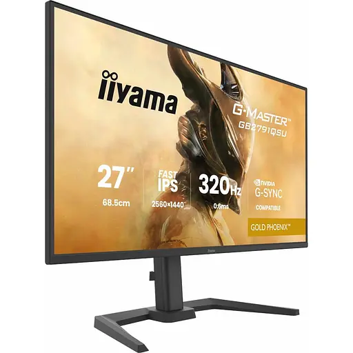 Монитор Iiyama 27" GB2791QSU-B1 QHD IPS 320Hz (GB2791QSU-B1) - фото 9