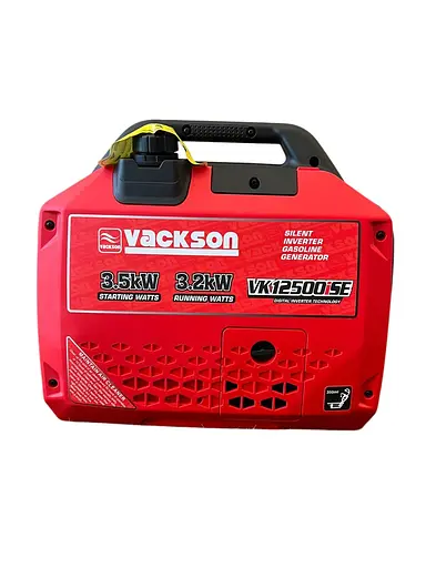 Інверторний бензиновий генератор Vackson VK12500iSE 3.2/3.5 кВт + Електростатер