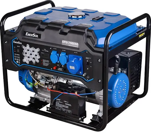 Генератор бензиновий EnerSol 7/7.5 кВт EPG-7500SE - фото 2