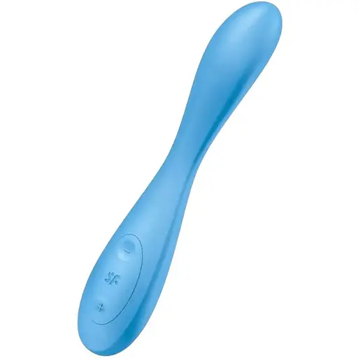 Вібратор Satisfyer G-Spot Flex 4+ Connect App 19.5 см блакитний
